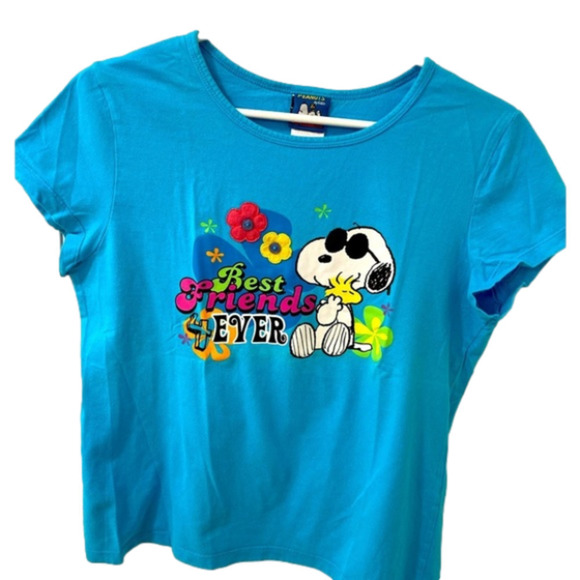 PEANUTS BEST FRIENDS 4EVER T-SHIRT - Size XL - Picture 1 of 8